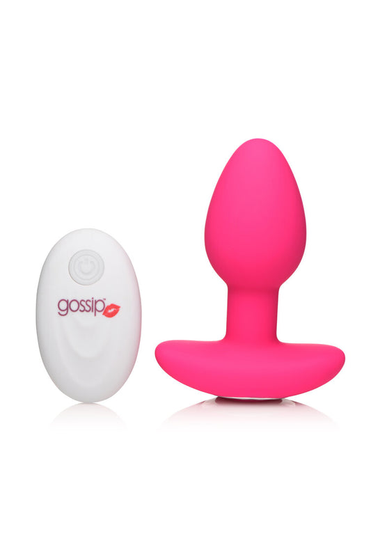 GOSSIP 10X POP ROCKERS PLUG W/ REMOTE MAGENTA