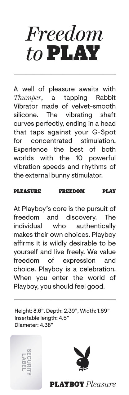 PLAYBOY THUMPER