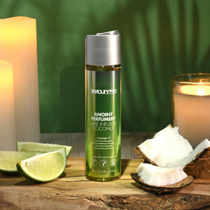 ANOINT PERFUMERY LIME INFUSED COCONUT MASSAGE OIL