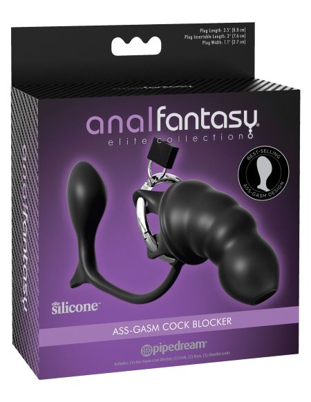 ANAL FANTASY ELITE ASS-GASM COCK BLOCKER
