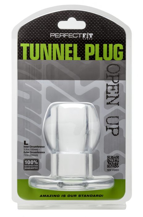 PERFECT FIT TOY TUNNEL PLUG LG ICE CLEAR