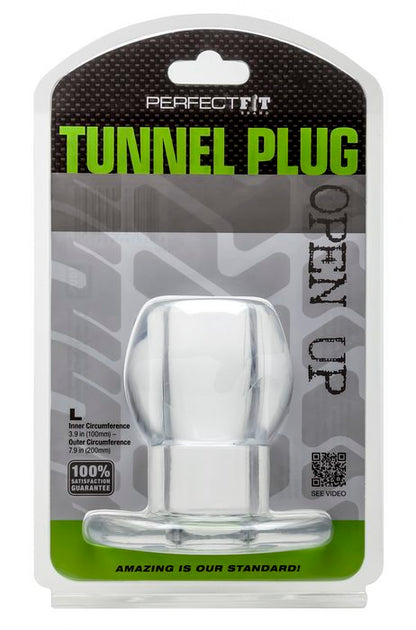PERFECT FIT TOY TUNNEL PLUG LG ICE CLEAR