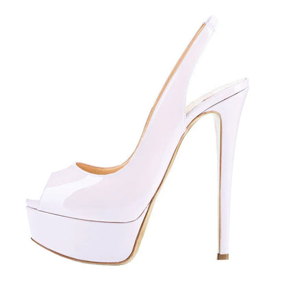 6in Entitled Mood Platform Heels ~ Neutrals