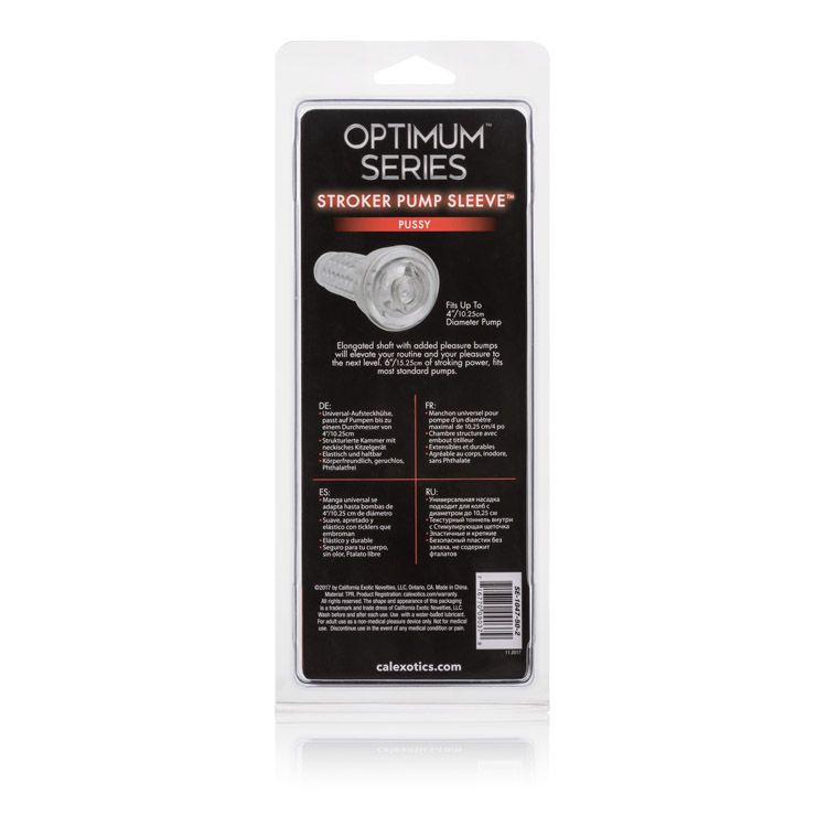 OPTIMUM STROKER PUMP SLEEVE PUSSY