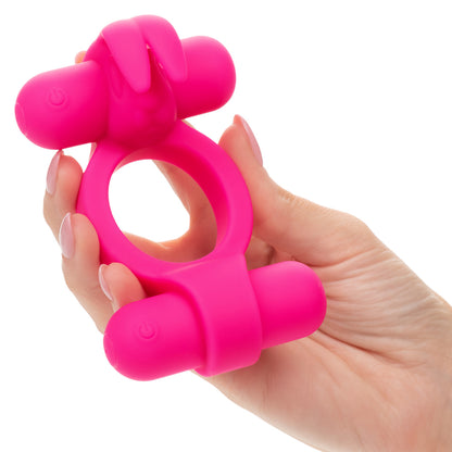 SILICONE RECHARGEABLE ROCKIN' RABBIT