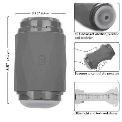 MILK MASTER VIBRO SQUEEZE STROKER