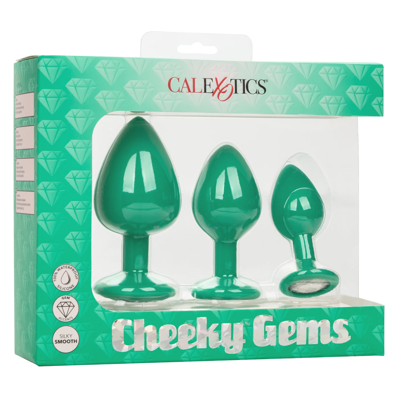 CHEEKY GEMS 3PC SET GREEN