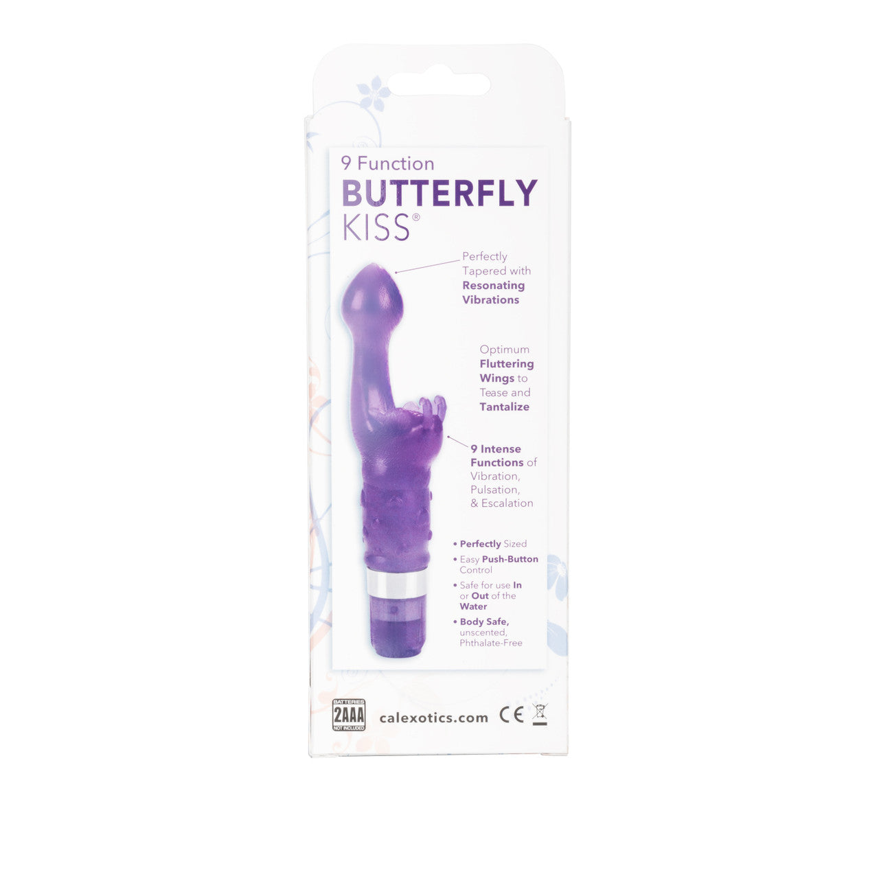 PLATINUM BUTTERFLY KISS PURPLE