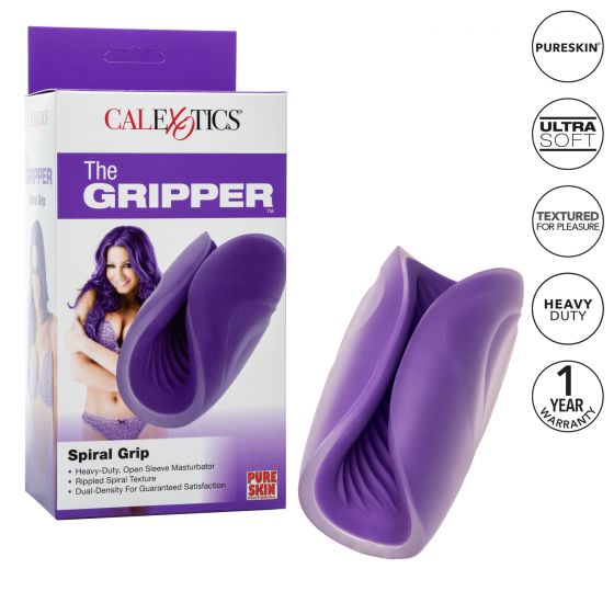 THE GRIPPER SPIRAL GRIP PURPLE