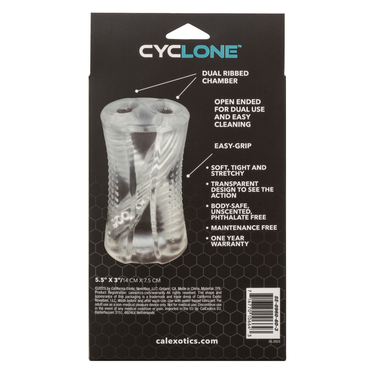 CYCLONE DUAL RIBBED STROKER