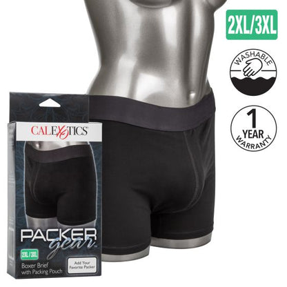 PACKER GEAR BOXER BRIEF W/ PACKING POUCH 2XL/3XL