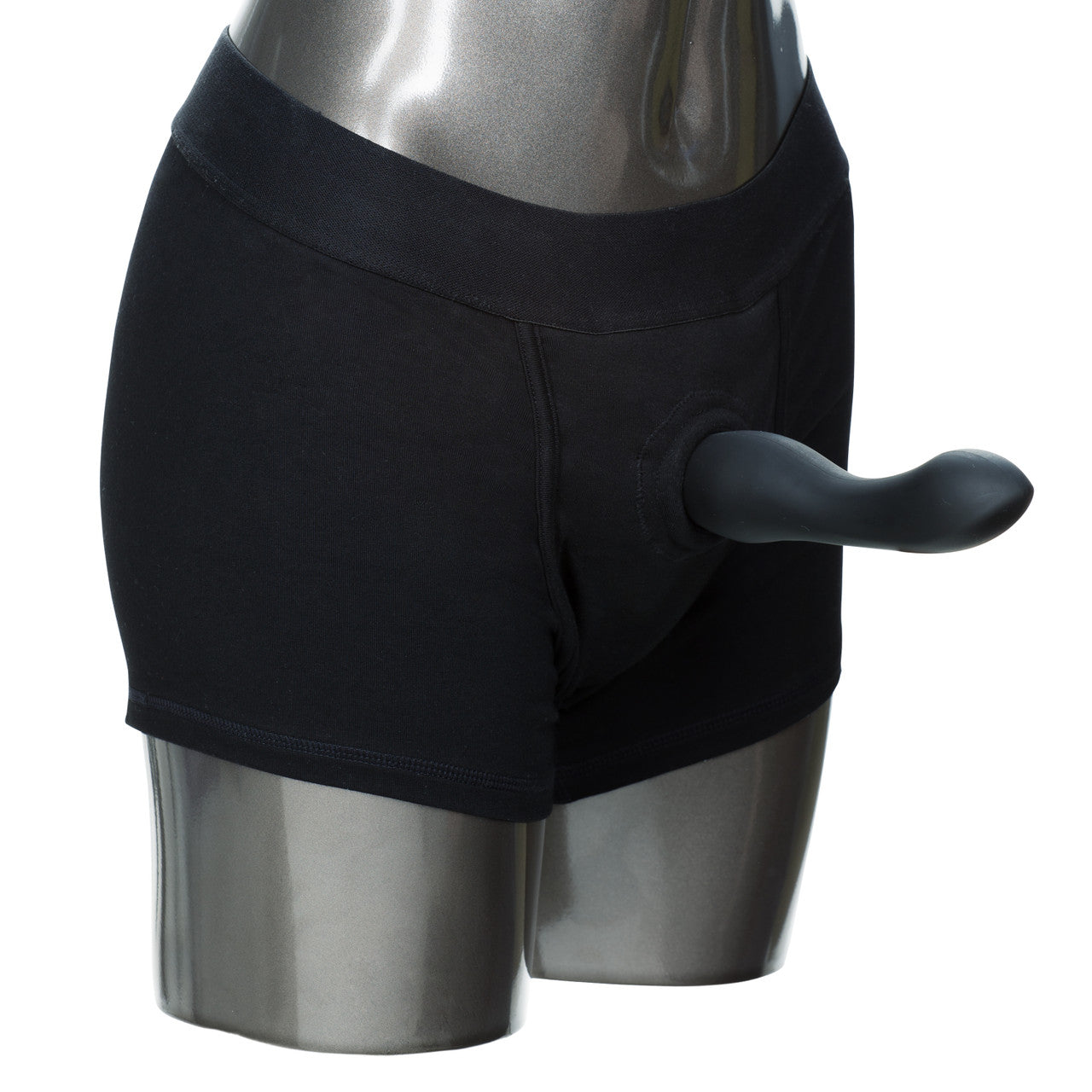 PACKER GEAR BLACK BOXER BRIEF HARNESS XL/2XL