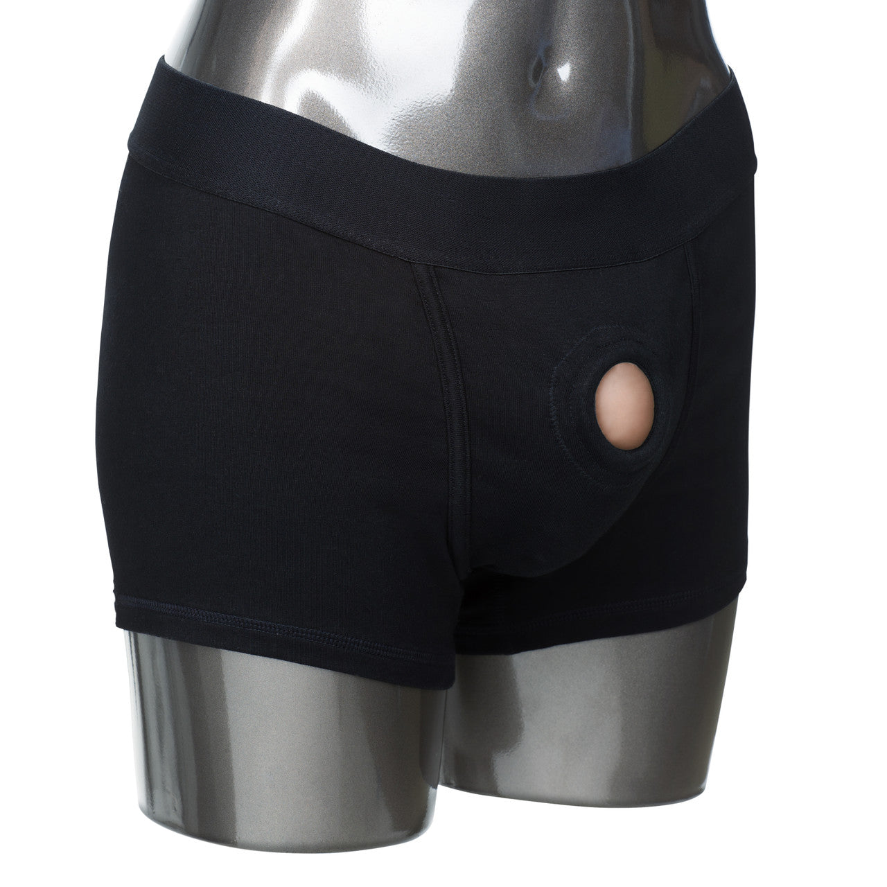 PACKER GEAR BLACK BOXER BRIEF HARNESS XL/2XL