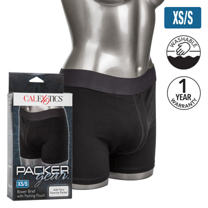 PACKER GEAR BOXER BRIEF W/ PACKING POUCH XS/S