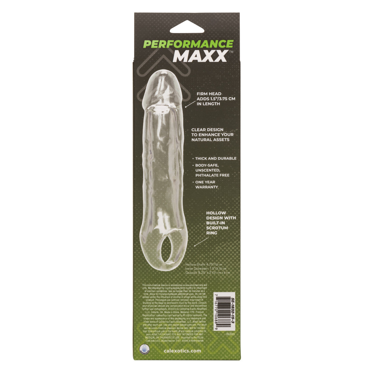 PERFORMANCE MAXX CLEAR EXTENSION 6.5 INCH
