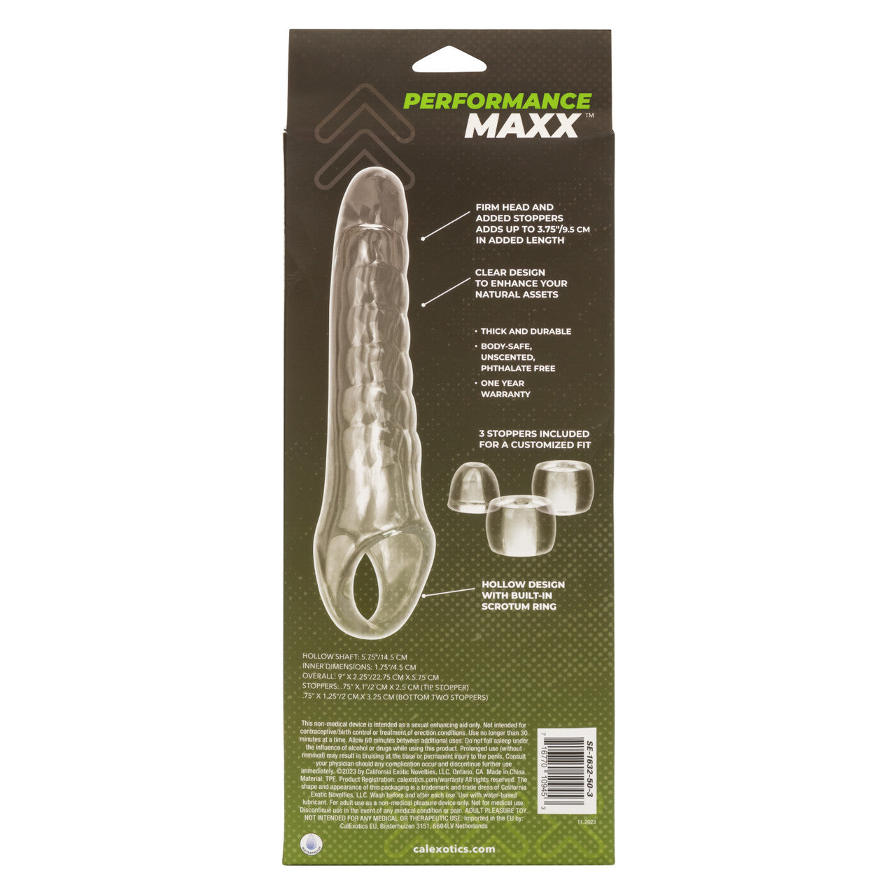 PERFORMANCE MAXX CLEAR EXTENSION KIT