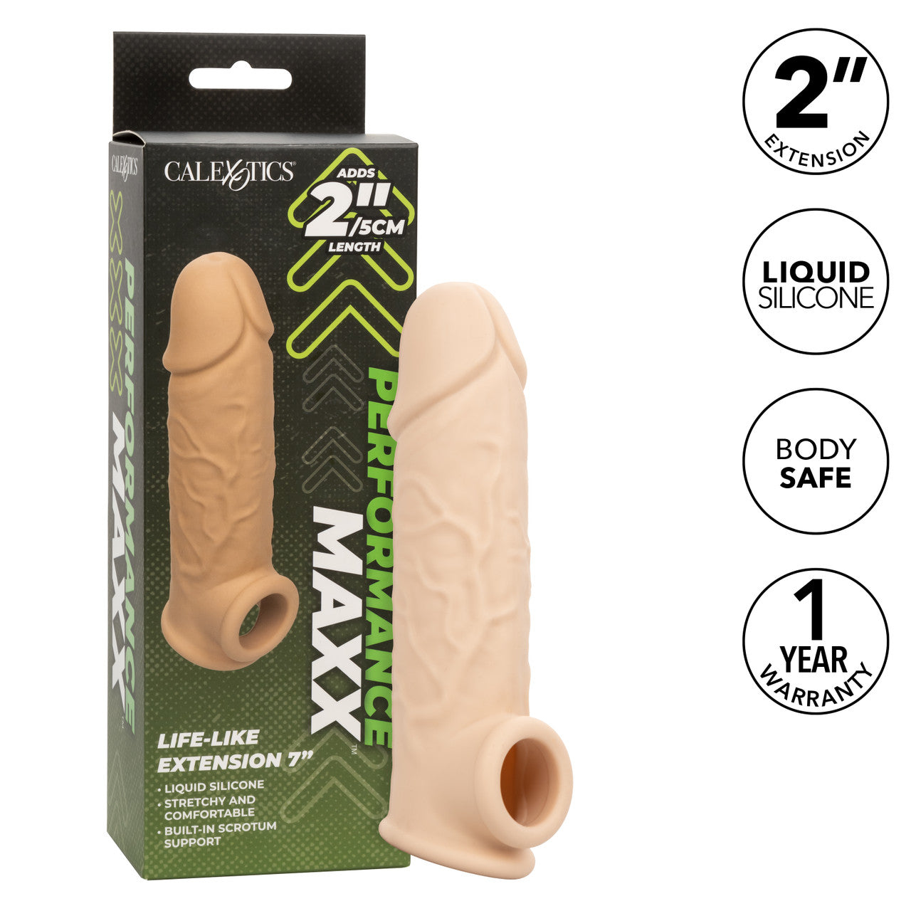 PERFORMANCE MAXX LIFE-LIKE EXTENSION 7IN IVORY
