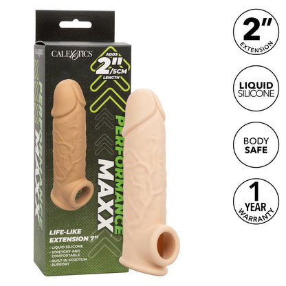 PERFORMANCE MAXX LIFE-LIKE EXTENSION 7IN IVORY