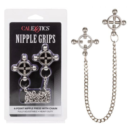 NIPPLE GRIPS 4-POINT NIPPLE PRESS W/ CHAIN