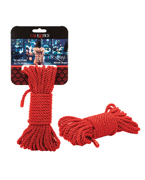SCANDAL BDSM ROPE 10M RED