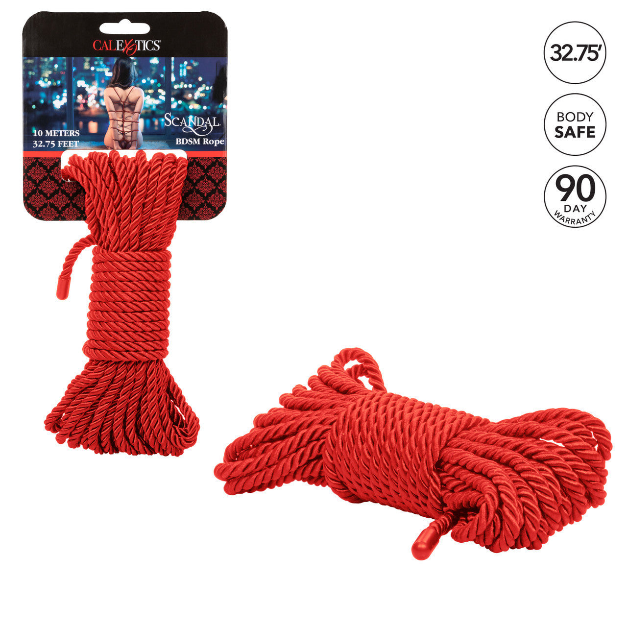 SCANDAL BDSM ROPE 10M RED