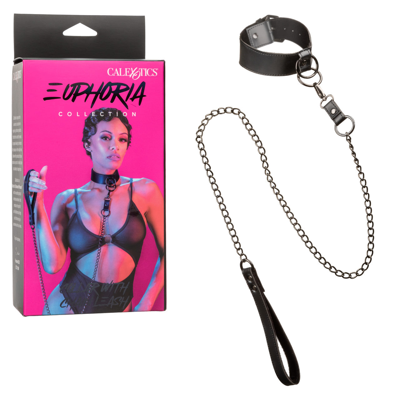 EUPHORIA COLLAR W/ CHAIN LEASH