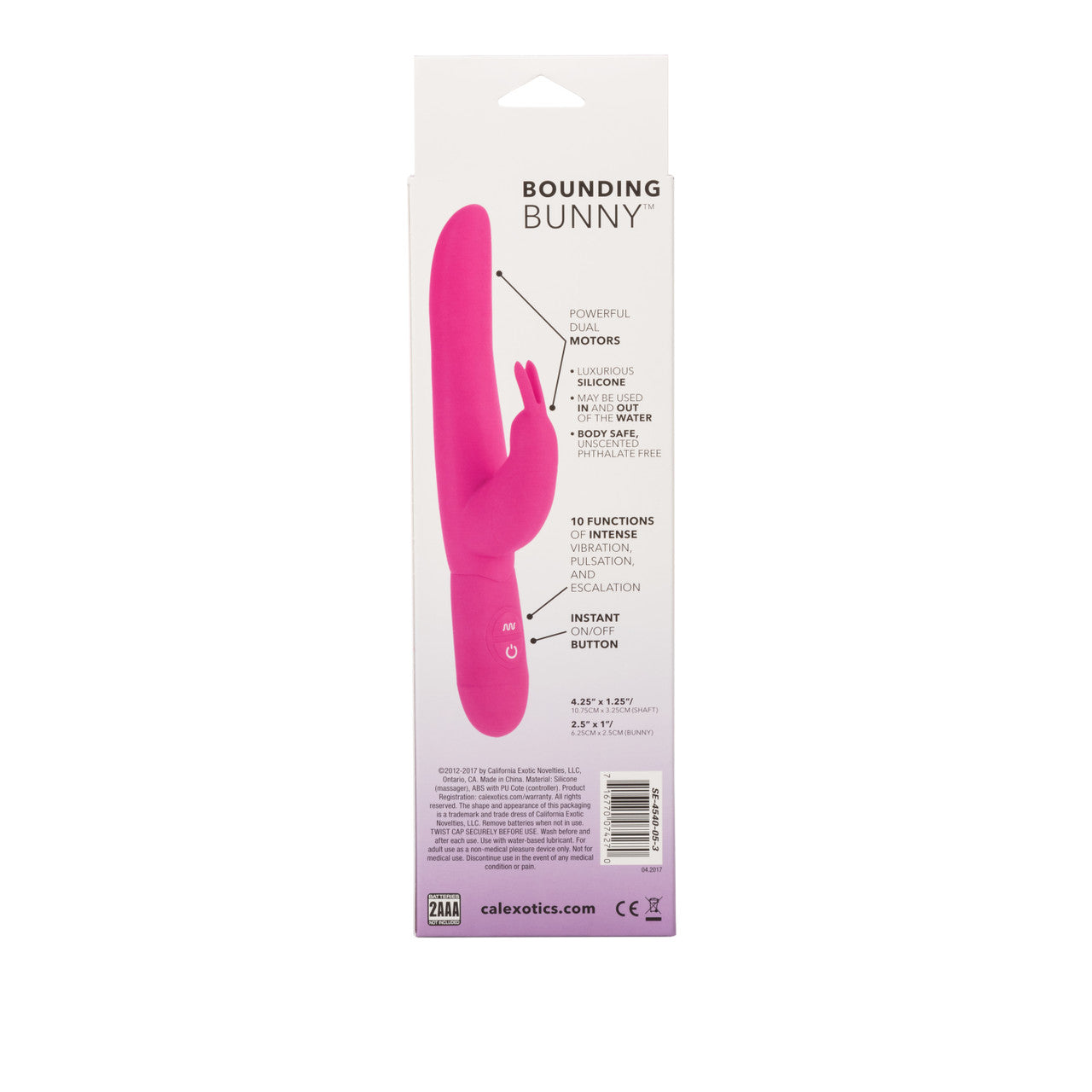 POSH 10 FUNCTION BOUNDING BUNNY PINK