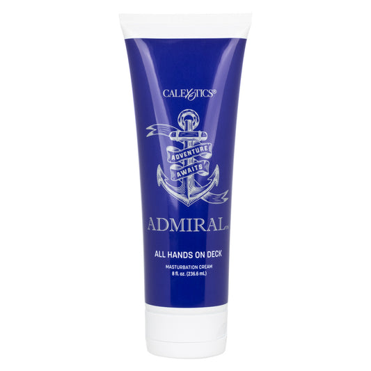 ADMIRAL ALL HANDS ON DECK MASTURBATION CREAM 8OZ TUBE