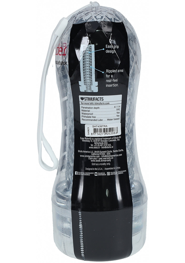 EASY RIDER CLEAR ROUNDED CASE TRANSPARENT