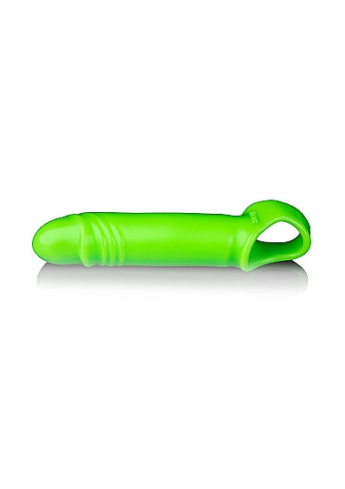 GLOW SMOOTH STRETCHY PENIS SLEEVE GLOW IN THE DARK