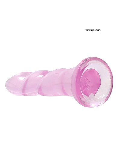 REALROCK NON-REALISTIC 7IN DILDO PINK