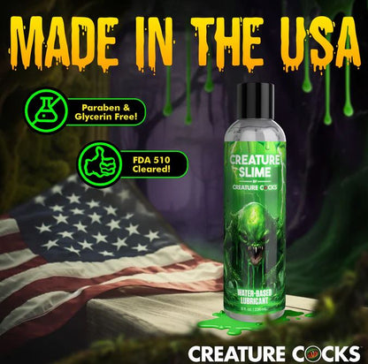 CREATURE COCKS CREATURE SLIME WATER BASED LUBE 8 OZ