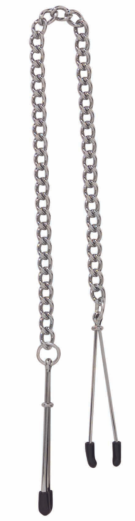 ADJUSTABLE CLAMP-TWEEZER W/ LINK CHAIN
