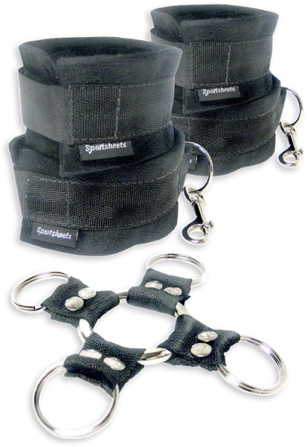 PREMIUM HOG TIE & CUFFS SET
