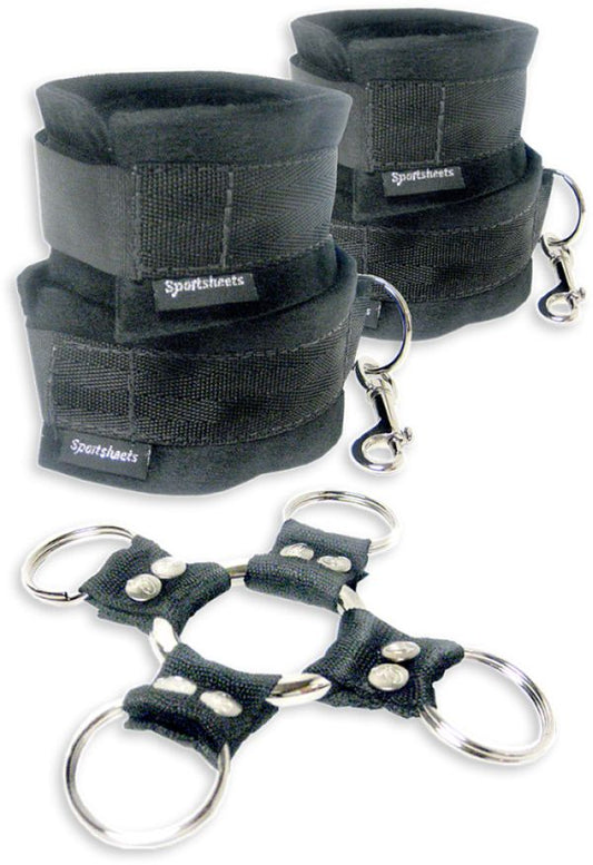 PREMIUM HOG TIE & CUFFS SET