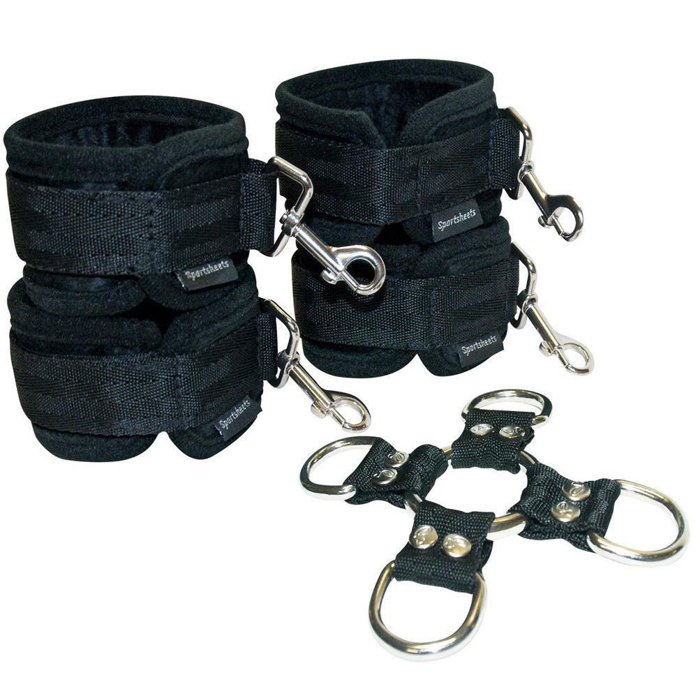 PREMIUM HOG TIE & CUFFS SET