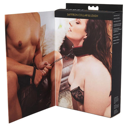 SPORTSHEETS SAFFRON COLLAR & LEASH