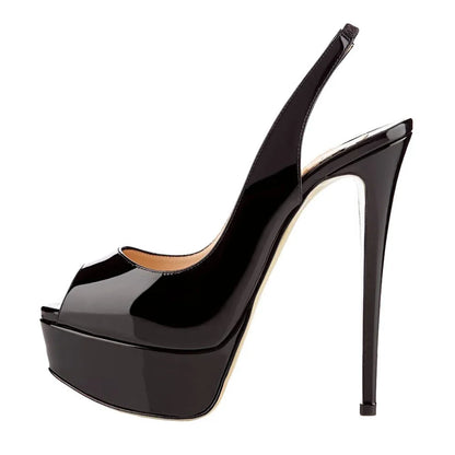 6in Entitled Mood Platform Heels ~ Neutrals
