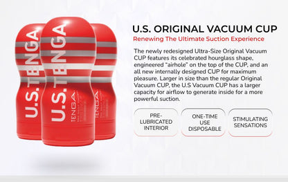 TENGA U.S. ORIGINAL VACUUM CUP (NET)