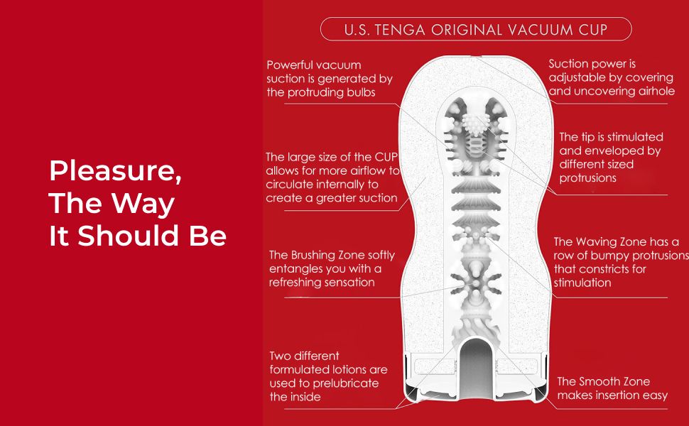 TENGA U.S. ORIGINAL VACUUM CUP (NET)