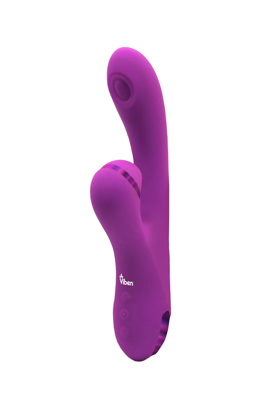 VIBEN DAZZLE THUMPING & SUCTION RABBIT BERRY