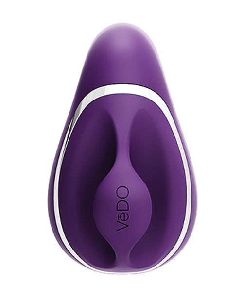 VEDO SUKI RECHARGEABLE SONIC VIBRATING SUCKER DEEP PURPLE