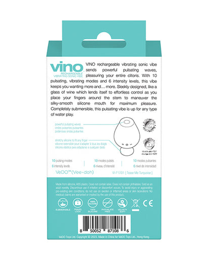 VEDO VINO VIBRATING SONIC VIBE TURQUOISE