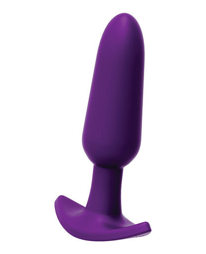 VEDO BUMP PLUS RECHARGEABLE REMOTE CONTROL ANAL VIBE DEEP PURPLE