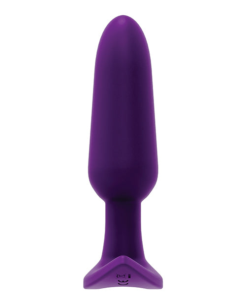 VEDO BUMP PLUS RECHARGEABLE REMOTE CONTROL ANAL VIBE DEEP PURPLE