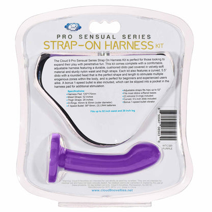 STRAP-ON HARNESS KIT PURPLE