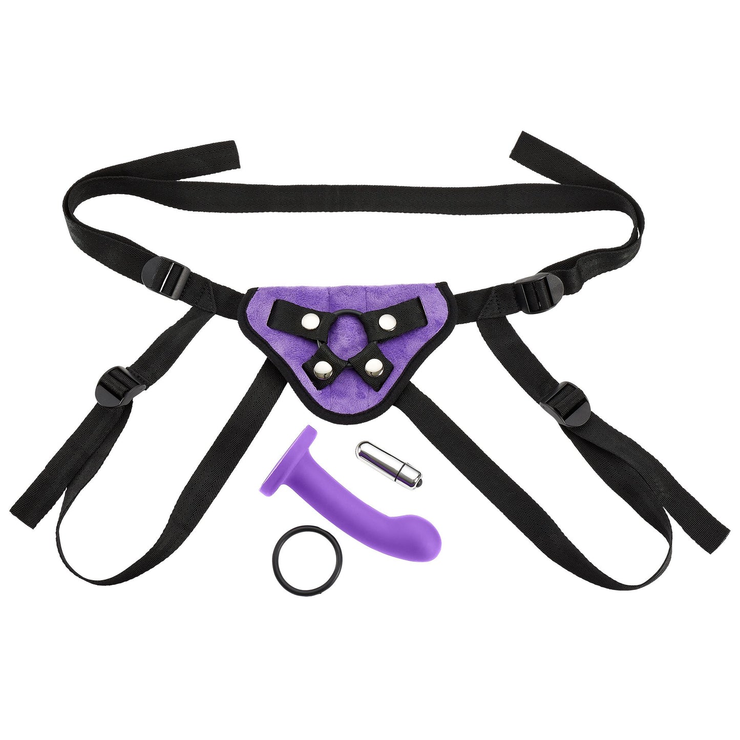 STRAP-ON HARNESS KIT PURPLE