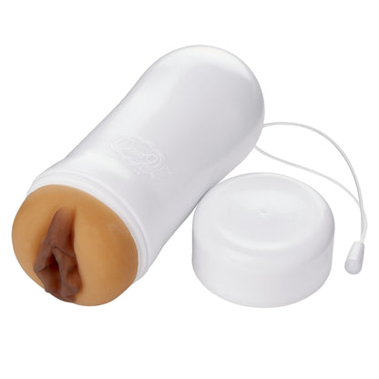 CLOUD 9 PLEASURE PUSSY POCKET STROKER WATER ACTIVATED TAN