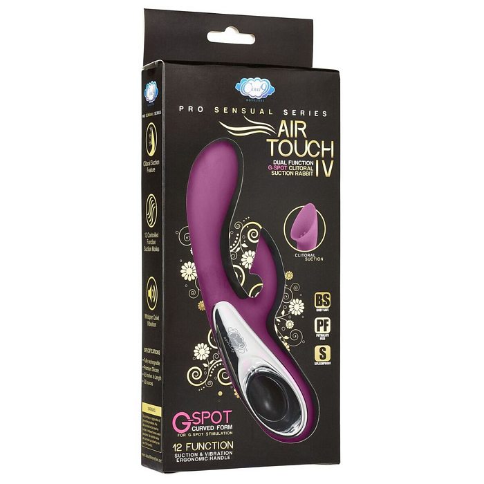 PRO SENSUAL AIR TOUCH IV G SPOT DUAL FUNCTION CLITORAL SUCTION