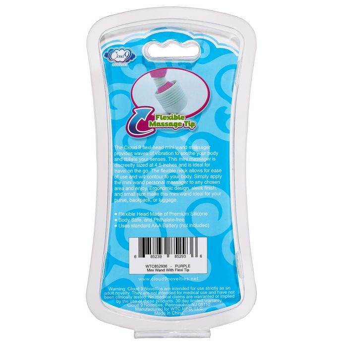 CLOUD 9 MINI WAND MASSAGER PURPLE